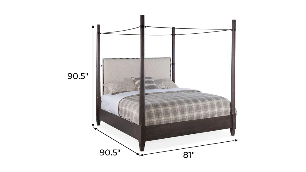 Big Sky California King Canopy Poster Bed Dimensions