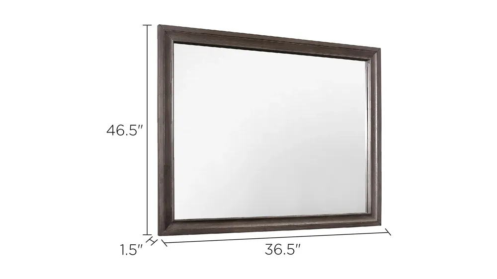 Griggs Bedroom Dresser Mirror Dimensions