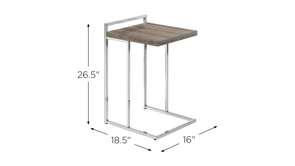 Bain End Table Dimensions