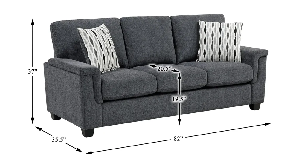 Rubin Sofa Dimensions