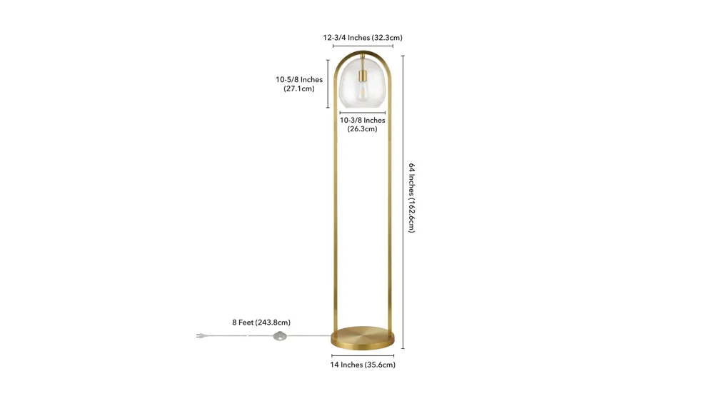 Graham Floor Lamp Dimensions