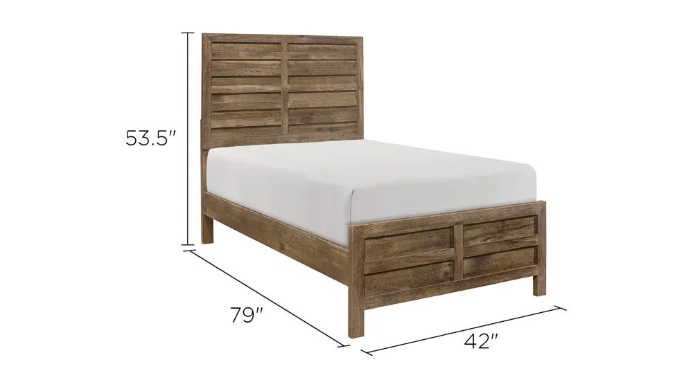 Terrace Panel Bed Dimensions