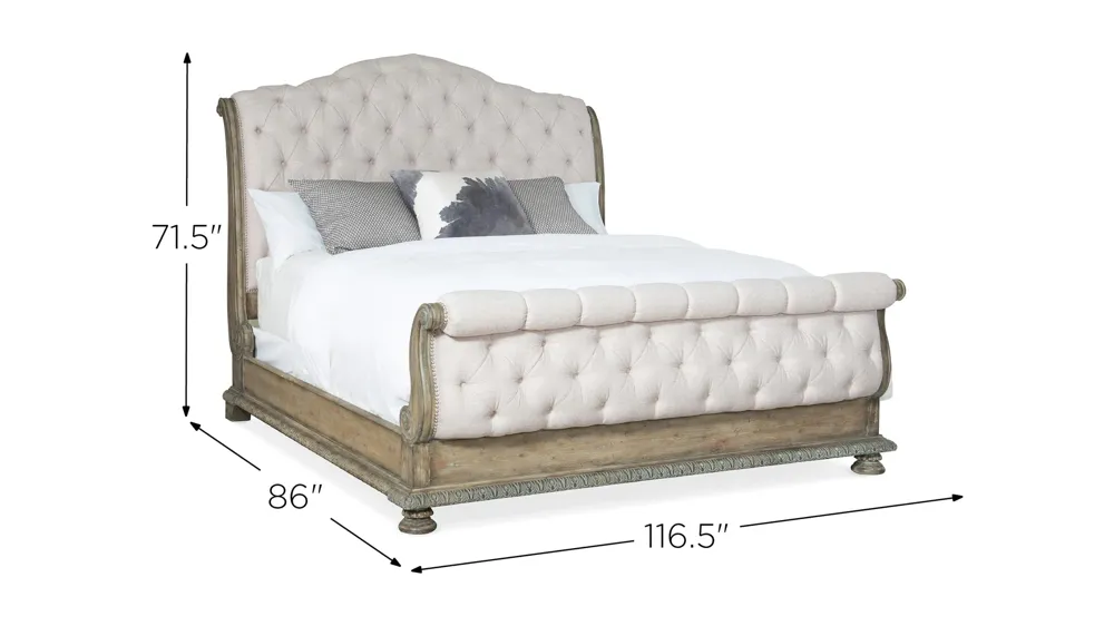 Castella Tufted Bed Dimensions