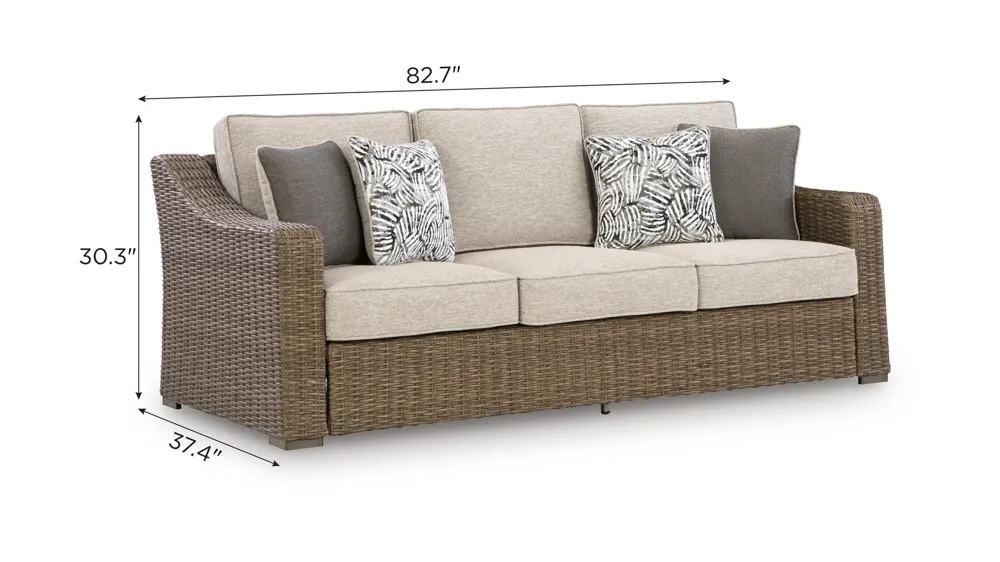 Laguna Heights Outdoor Sofa Dimensions