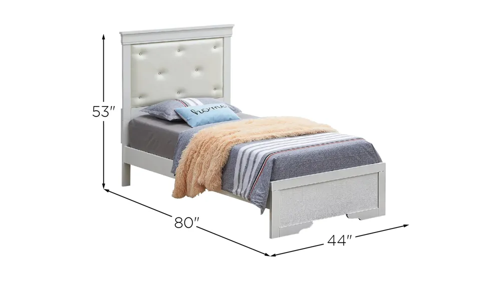Lorana Twin Bed Dimensions