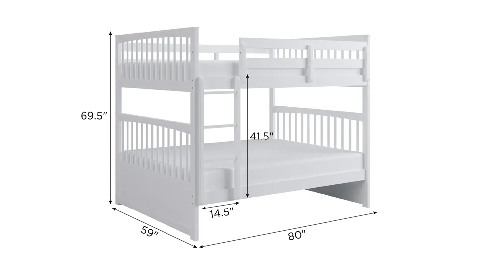 Apollo Bunk Bed Dimensions