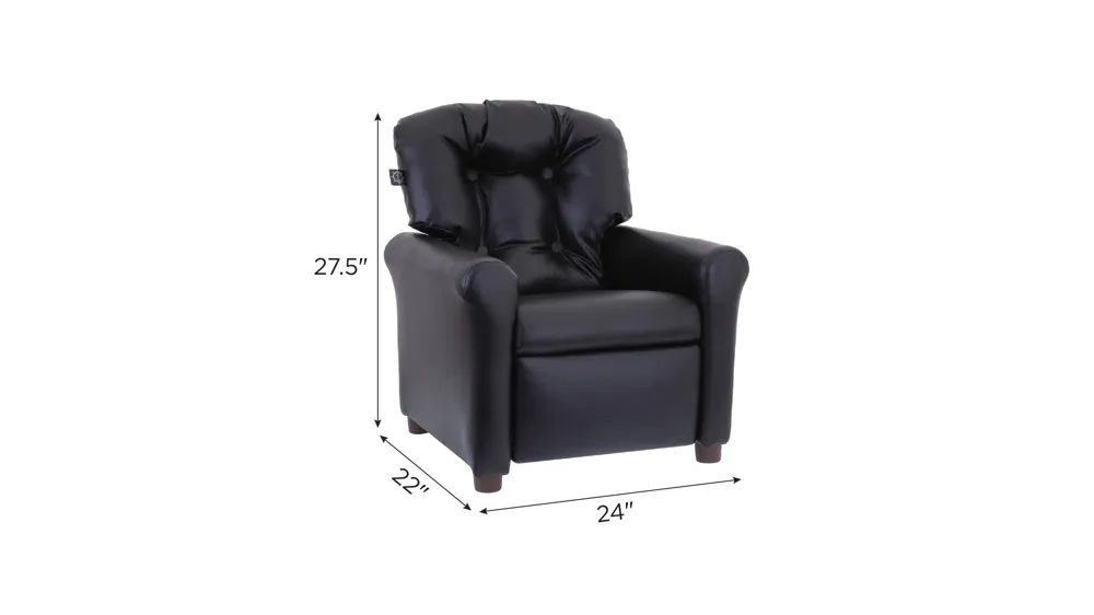 The Crew Kids Recliner Dimensions