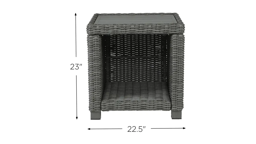 Elite Park Outdoor End Table Dimensions