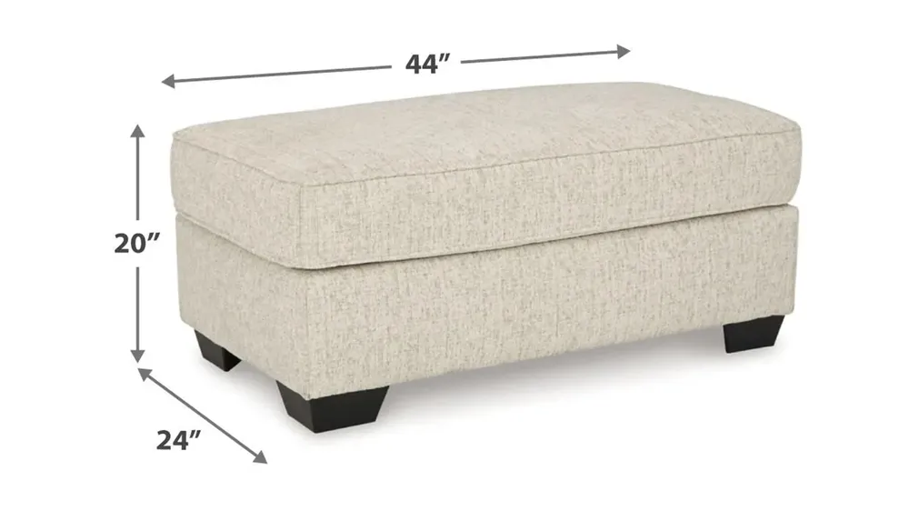 Heartcort Ottoman Dimensions
