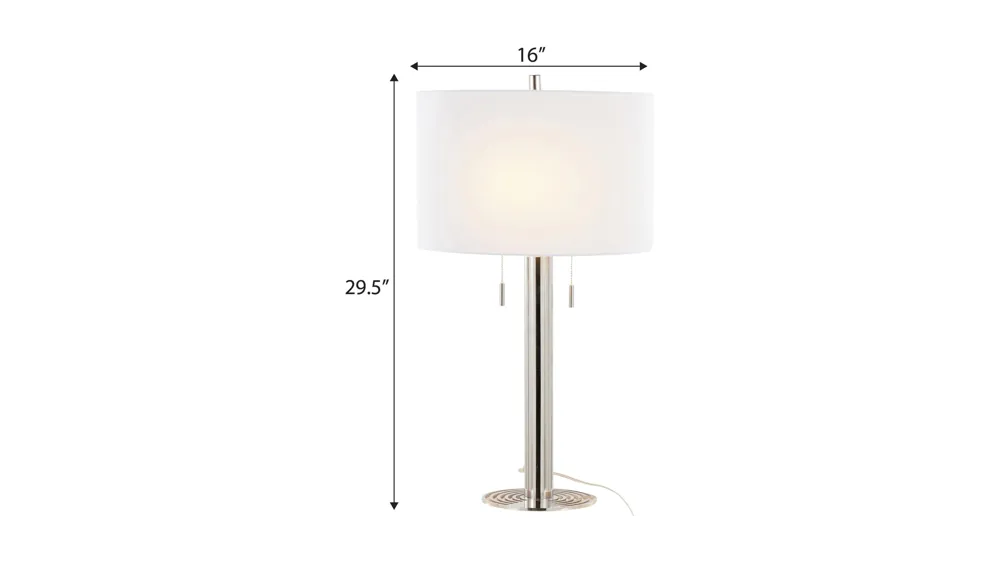 Master Table Lamp - Set of 2 Dimensions
