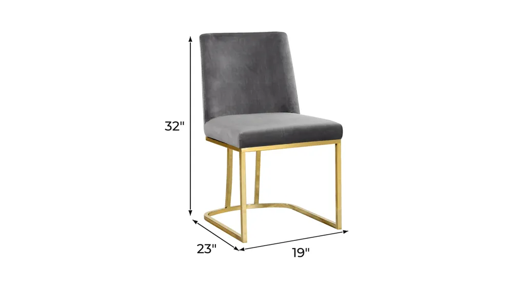 Heidi Dining Chair - Set of 2 Dimensions
