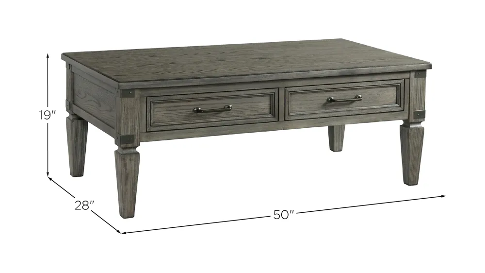 Foundry Coffee Table Dimensions