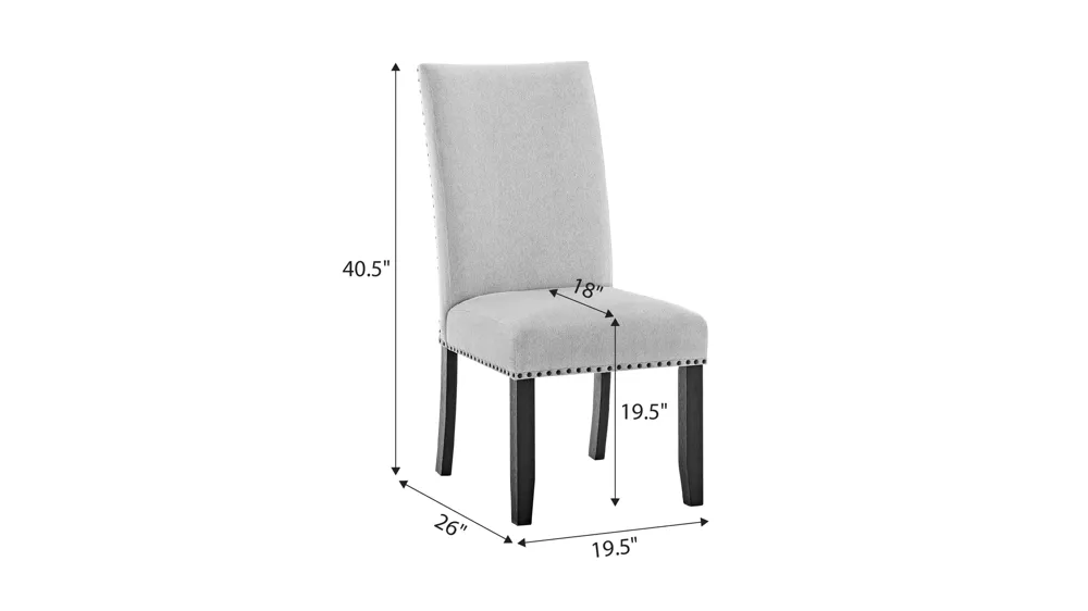 Varley Side Chair - Set of 2 Dimensions
