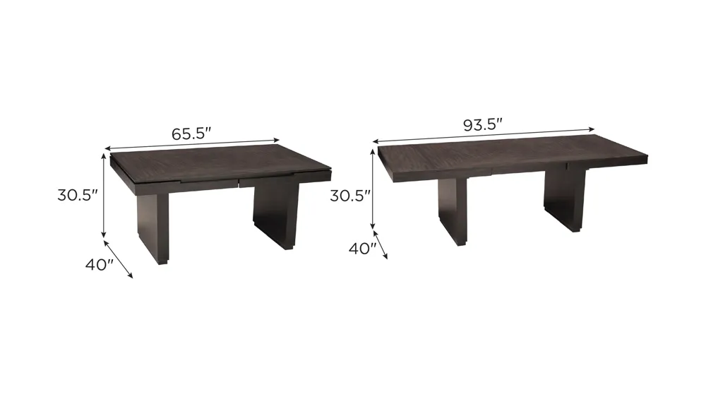 Modesto Dining Table Dimensions