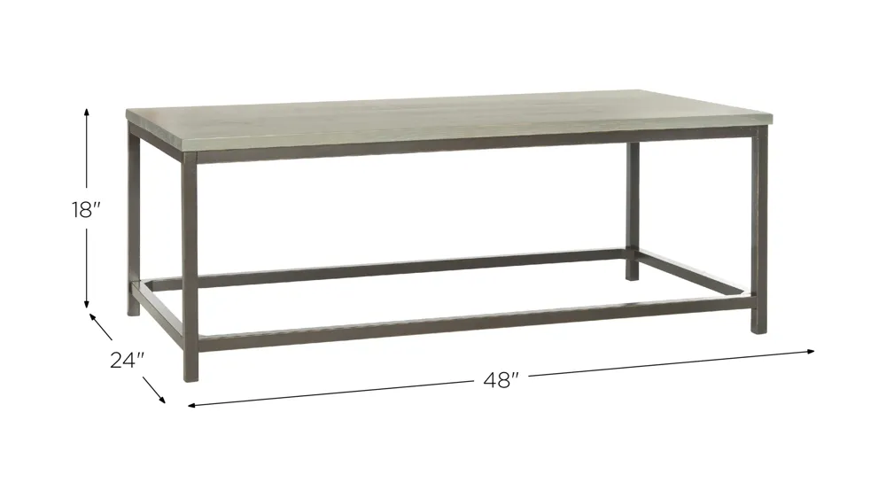 Maurice Coffee Table Dimensions