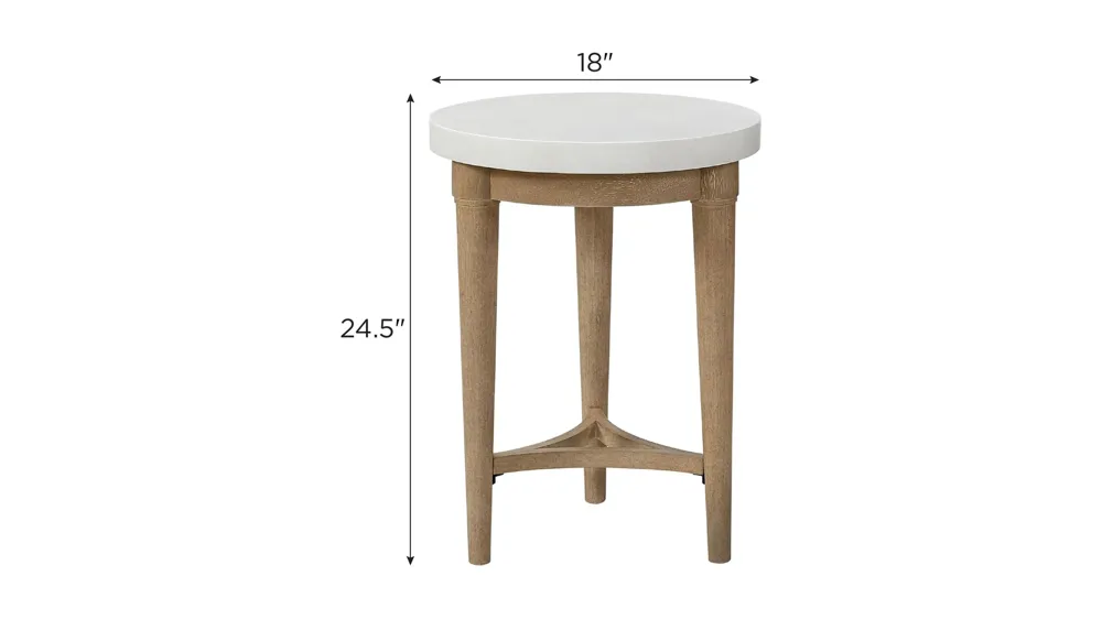 Citrus Heights End Table Dimensions