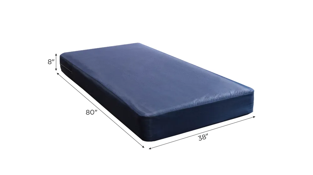 Magic Sleeper Firm Vinyl Pocket Coil Mattress w/Inverted Seam Dimensions