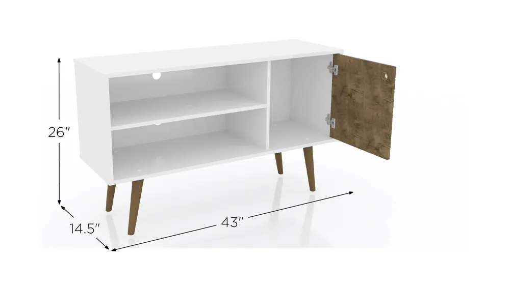 Liberty 42" TV Stand Dimensions