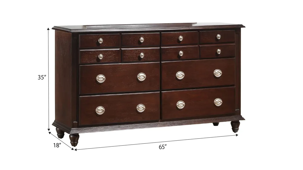 Summit Bedroom Dresser Dimensions