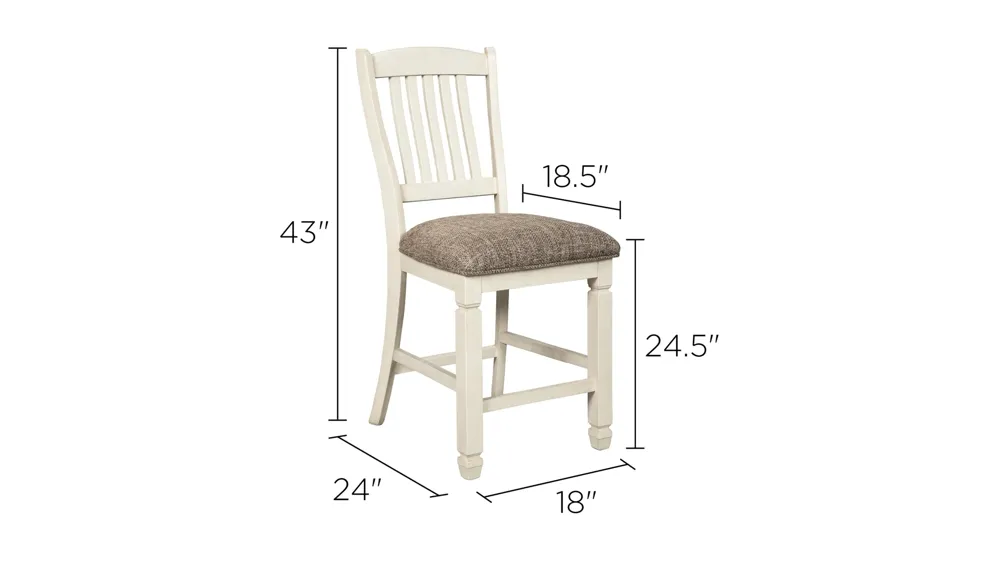 Aspen Counter Stool Dimensions