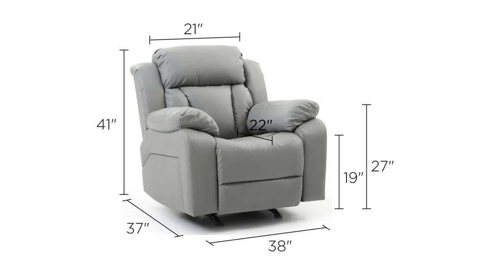 Daria Recliner Dimensions