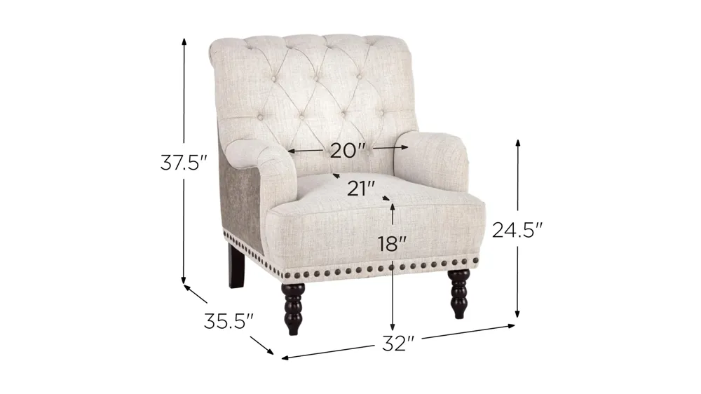 Tartonelle Accent Chair Dimensions