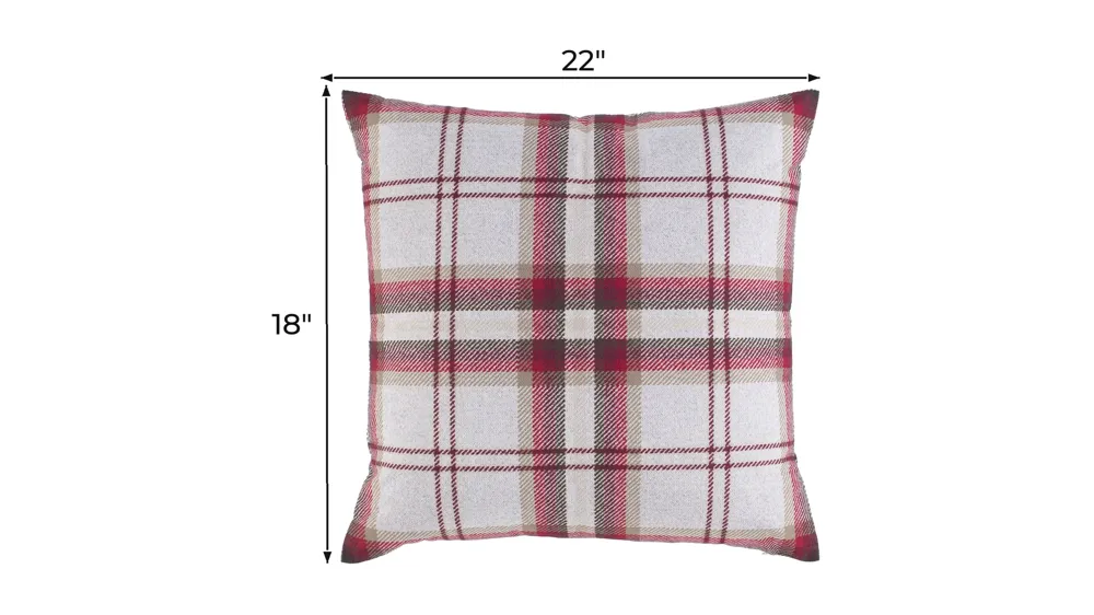 Benji Down Fill Toss Pillow Dimensions