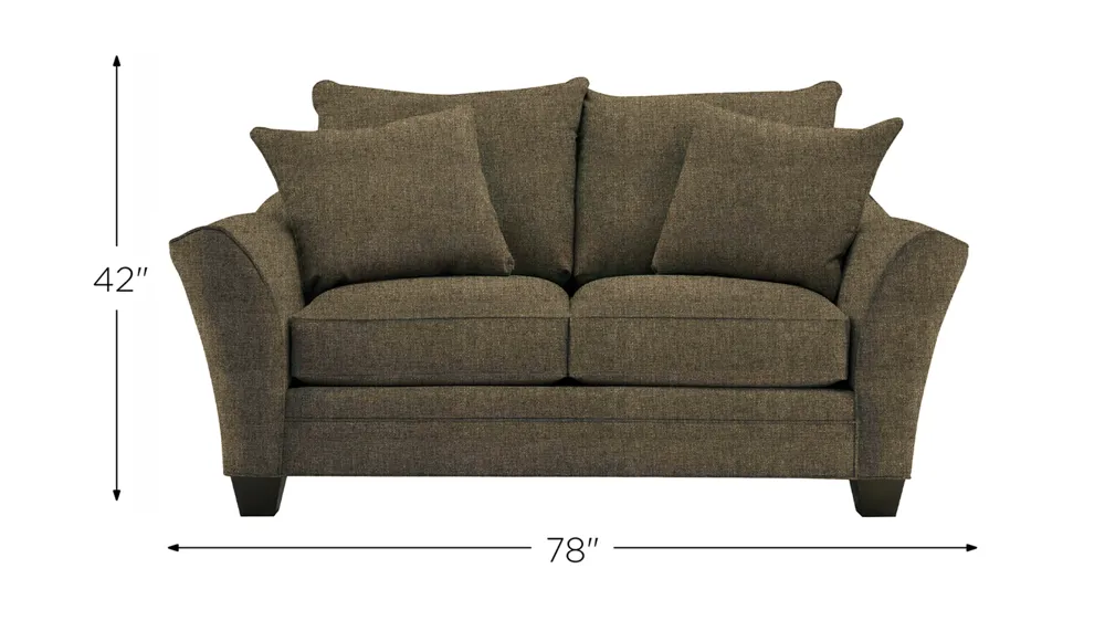 Briarwood Loveseat Dimensions
