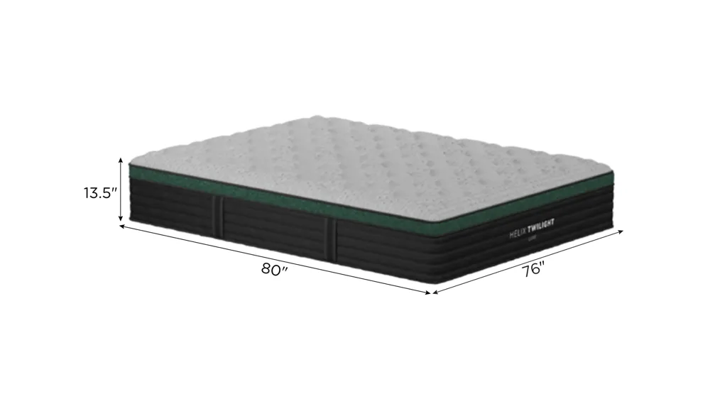 Helix Twilight Luxe Mattress Dimensions