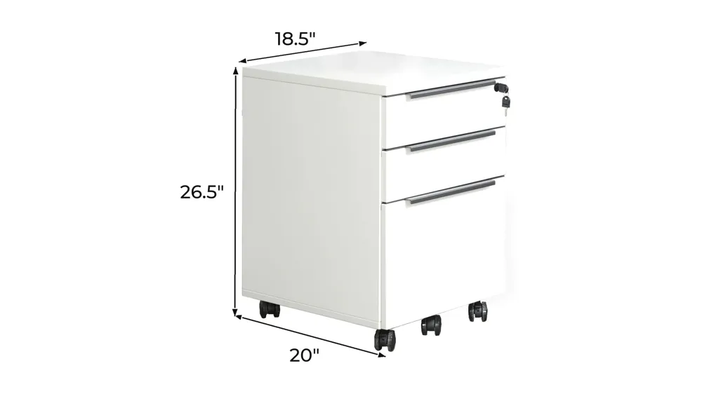 Kalmar Mobile Filing Cabinet Dimensions
