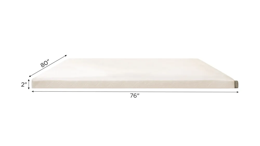 Tempur-Cloud Mattress Topper Dimensions