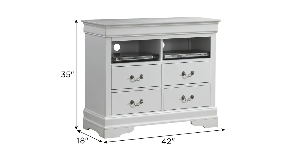 Rossie Media Chest Dimensions
