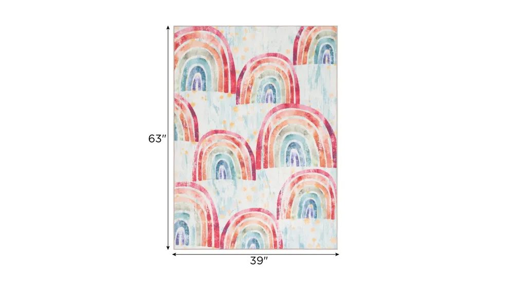 Tioga Kids' Playhouse Rug Dimensions