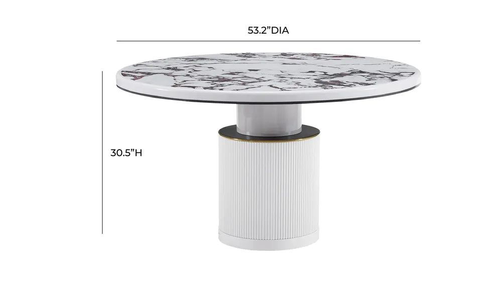 Vanessa Dining Table Dimensions