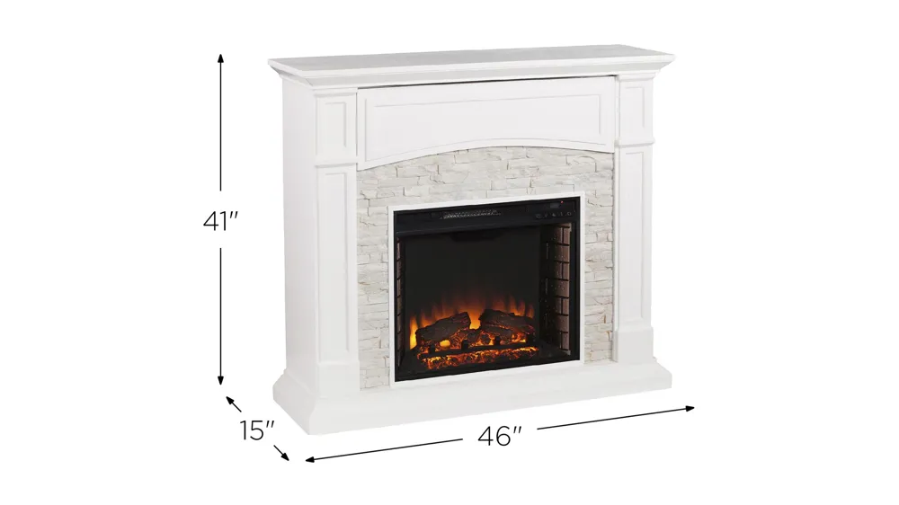 Alcester Media Fireplace Dimensions