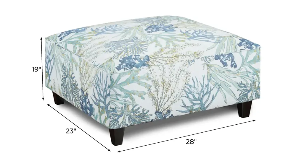 McKinley 28" Ottoman Dimensions