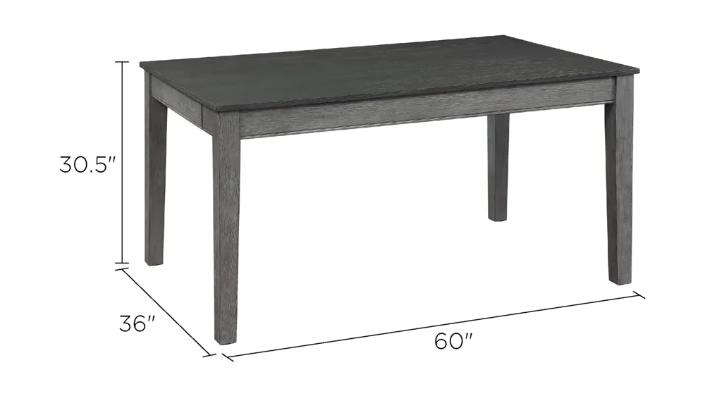 Brim Dining Room Table Dimensions