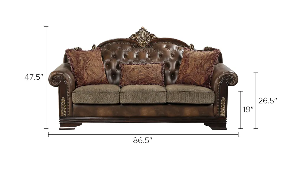 Quigley Sofa Dimensions
