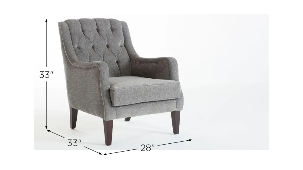 Pearle Accent Armchair Dimensions