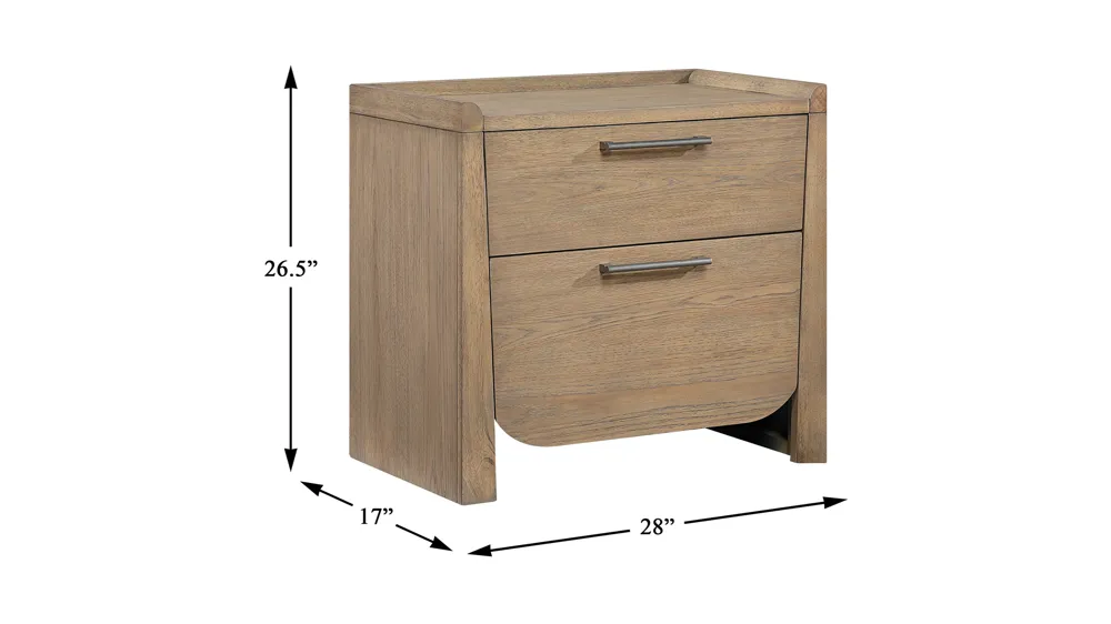 Emmett Nightstand Dimensions