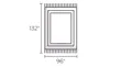 Courtyard Vines Indoor/Outdoor Area Rug