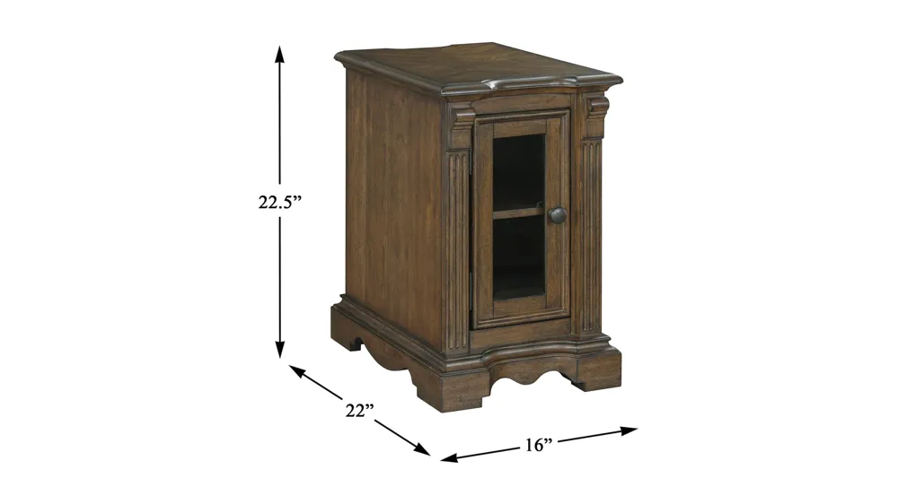 Pulse Chairside Table Dimensions