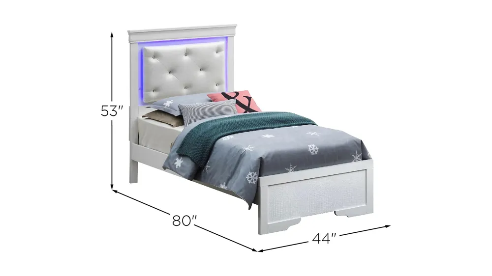 Lorana Twin Bed Dimensions