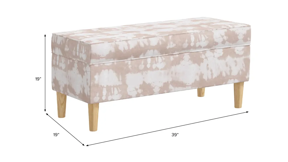Ruthaford Storage Bench Dimensions