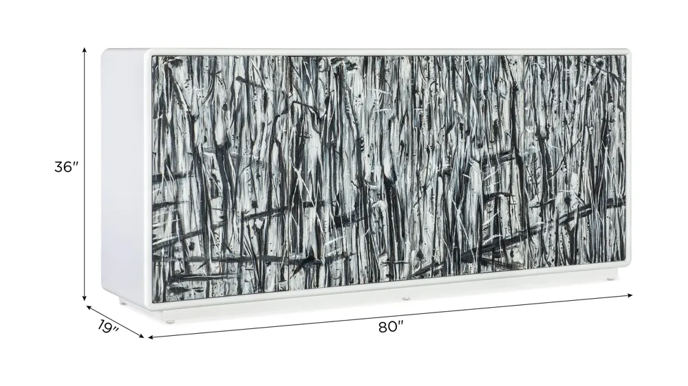 Melange Graffitio Credenza Dimensions
