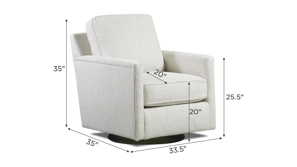Durango Swivel Chair Dimensions