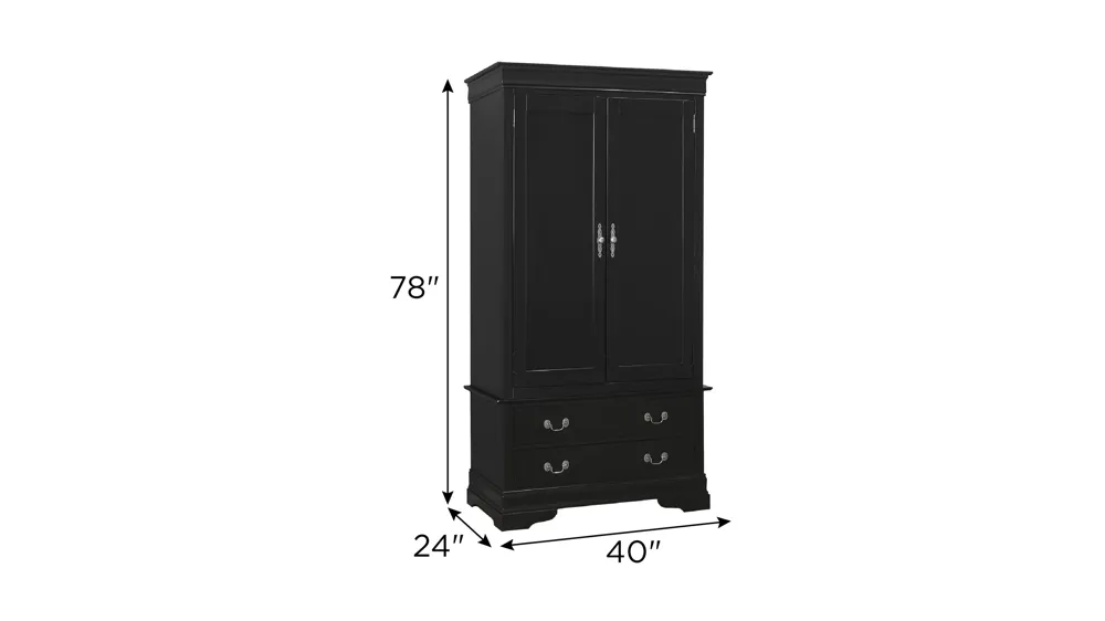 Rossie Armoire Dimensions