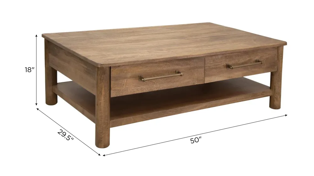 Olimpia Cocktail Table Dimensions