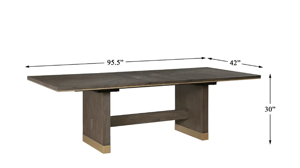 Weatherford Dining Table Dimensions