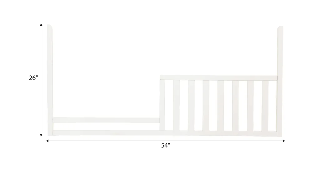 Emery Toddler Rail Dimensions